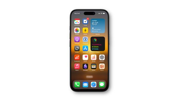 My iOS 18 homescreen